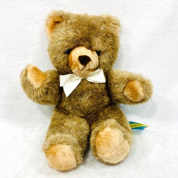 Eden Toys Rare Vintage Eden Teddy Bear With Swing And Tush Tags 983